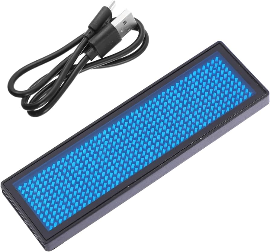 LED badge image